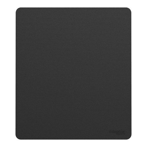 enjoliveur/plaque Schneider Odace Intégral Architecte noir mat  - vue de face