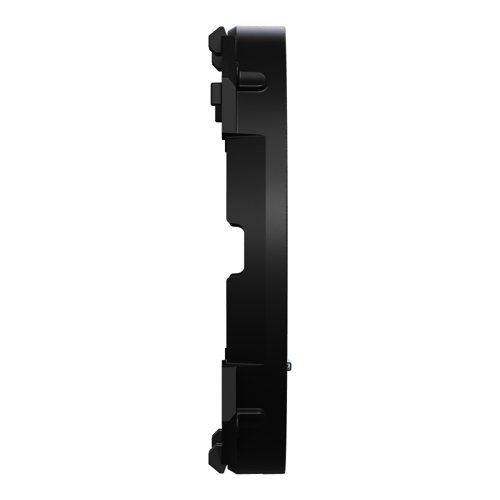 enjoliveur prise RJ45 noir mat Schneider Odace - vue de côté