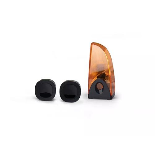 Kit de motorisation pour portail coulissant SCS SENTINEL OpenGate 3 - photocellules et feu clignotant