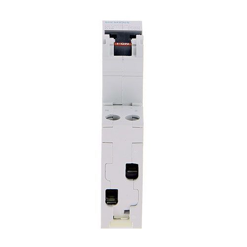 Disjoncteur Siemens 10A Ph+N Courbe C 4.5kA 230V - vue de dos
