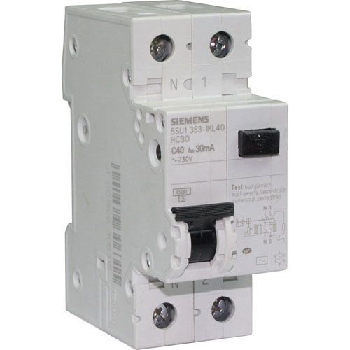 SIEMENS Disjoncteur différentiel 30mA 40A type AC