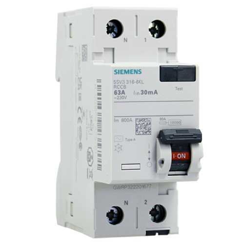 SIEMENS Interrupteur différentiel 63A type A 30mA