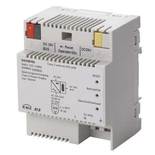 SIEMENS Alimentation 160 mA pour appareillage domotique KNX