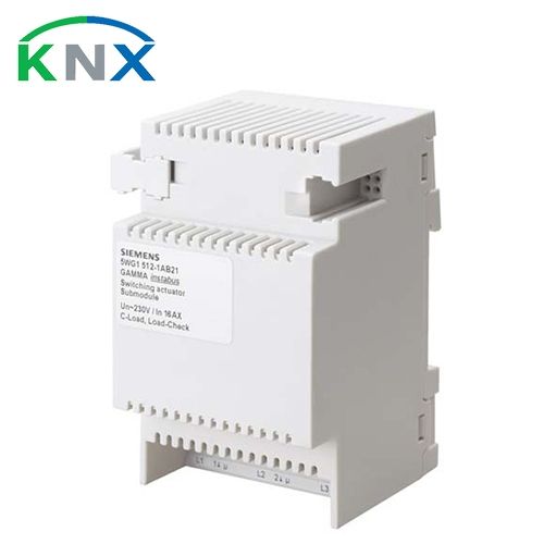 SIEMENS KNX Actionneur de commutation 3 sorties - module d'extension 16A