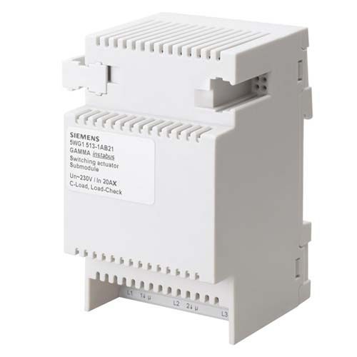 SIEMENS KNX Actionneur de commutation 3 sorties - module d'extension 20A