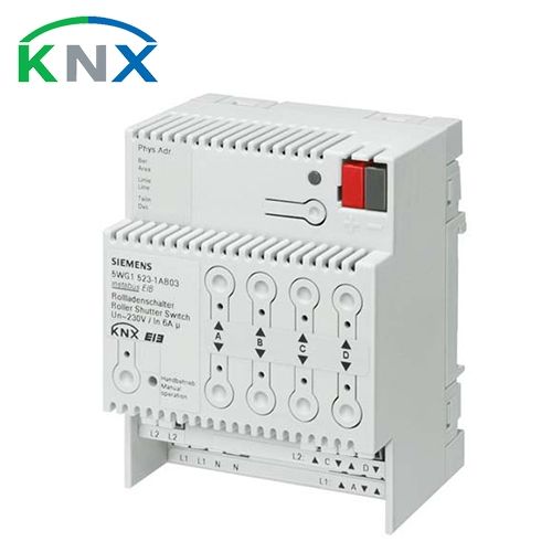 SIEMENS KNX Actionneur de volet-roulant 4 sorties 230 VCA 6A
