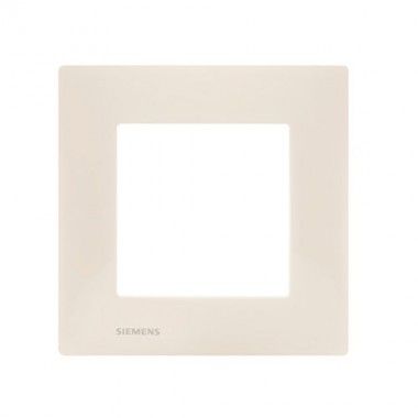 SIEMENS Delta Viva Plaque simple - Beige