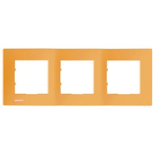 SIEMENS Delta Viva Plaque triple - Orange