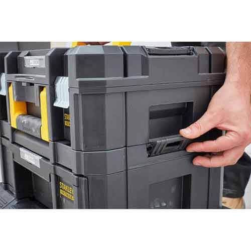 STANLEY Mallette grand tiroir 6 casiers TSTAK Fatmax - zoom
