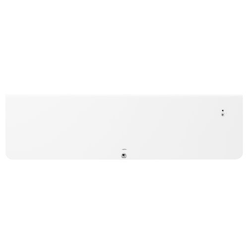 THERMOR Equateur 4 Radiateur connecté inertie double technologie plinthe blanc 1500W - vue de face