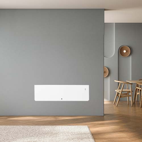 Radiateur connecté plinthe Thermor Equateur 5 1000W blanc mat - photo intérieur