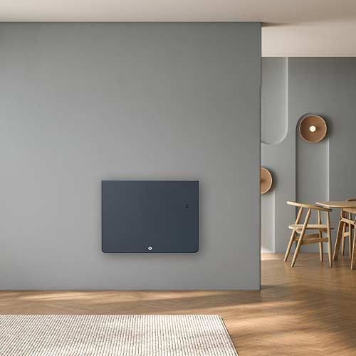 Radiateur connecté horizontal Thermor Equateur 5 1250W gris ardoise - photo intérieur