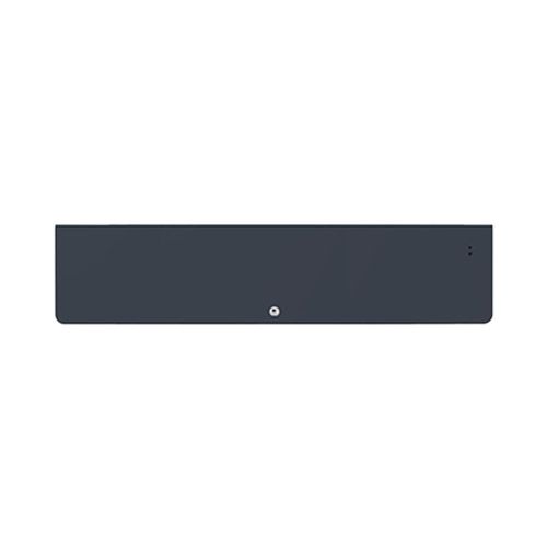 Radiateur connecté plinthe Thermor Equateur 5 1500W gris ardoise
