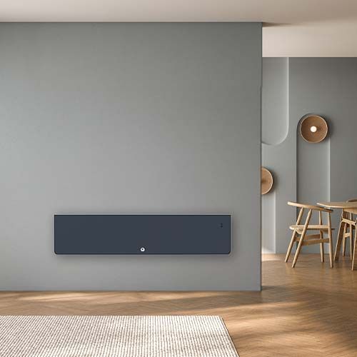 Radiateur connecté plinthe Thermor Equateur 5 1500W gris ardoise - photo intérieur