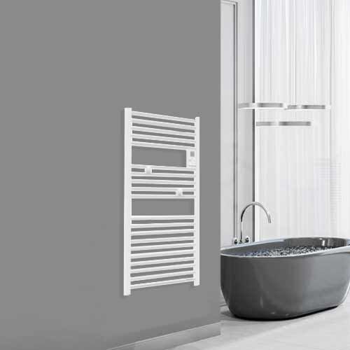 Sèche-serviettes Thermor Riva 5 500W blanc brillant