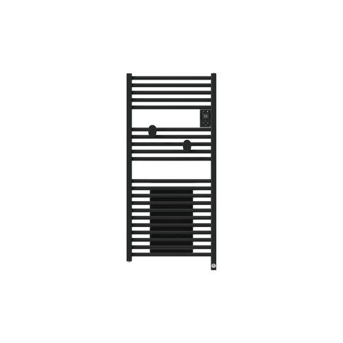 Sèche serviettes connecté avec soufflerie Thermor Riva 5 1500W noir carbone