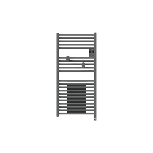Sèche serviettes connecté avec soufflerie Thermor Riva 5 1500W gris menhir