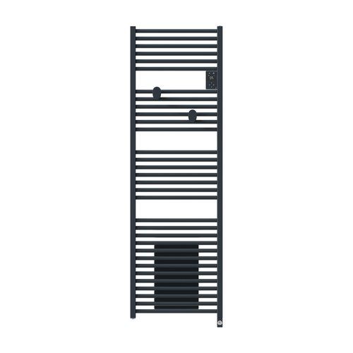 Sèche serviettes connecté avec soufflerie Thermor Riva 5 1750W gris ardoise