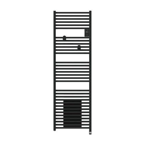 Sèche serviettes connecté avec soufflerie Thermor Riva 5 1750W noir carbone