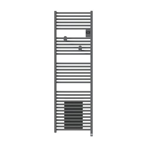 Sèche serviettes connecté avec soufflerie Thermor Riva 5 1750W gris menhir