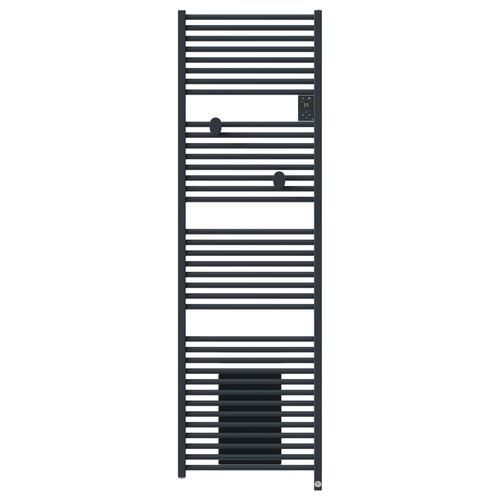 Sèche serviettes connecté avec soufflerie Thermor Riva 5 2000W gris ardoise