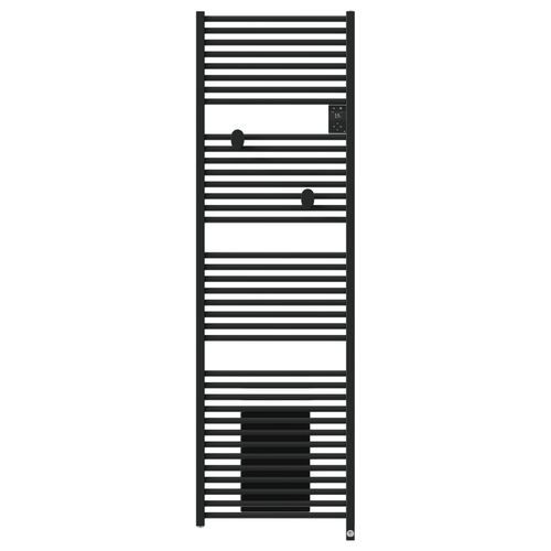 Sèche serviettes connecté avec soufflerie Thermor Riva 5 2000W noir carbone