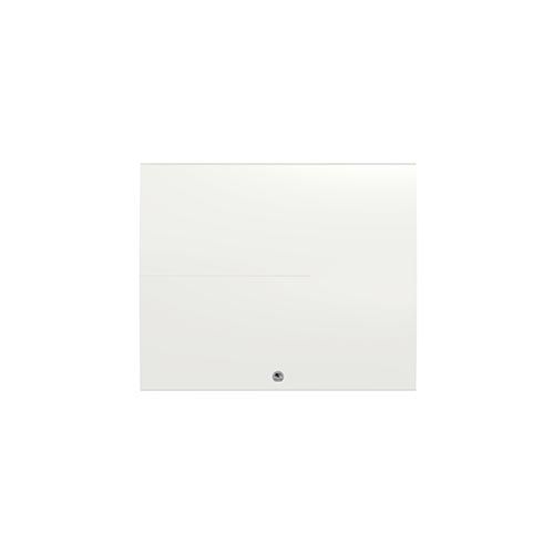 Radiateur chaleur douce 1250W blanc Thermor Tenerife - vue de face
