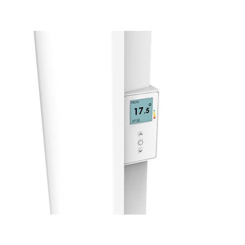 Radiateur à chaleur douce vertical blanc 1500W Thermor Tenerife avec boitier de commande digital
