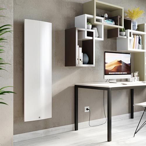 Radiateur chaleur douce vertical 2000W blanc Thermor Tenerife