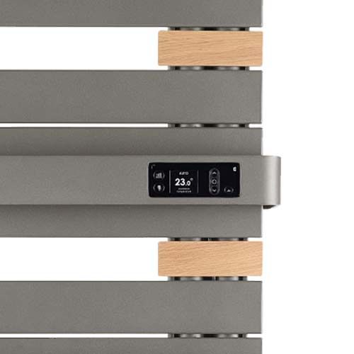 THERMOR  Sèche-serviettes électrique connecté roche droite avec soufflerie 1750W