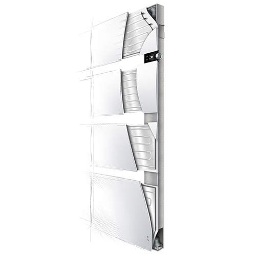 Structure sèche-serviettes avec soufflerie 1750W