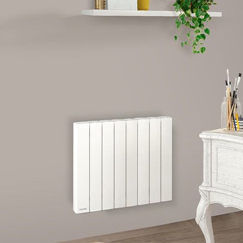 Radiateur chaleur douce 1250W blanc Thermor Baleares