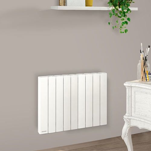 Radiateur à chaleur douce 1500W blanc Thermor Baleares