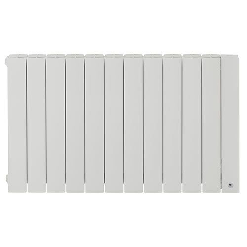 Radiateur chaleur douce 2000W blanc Thermor Baleares - vue de face