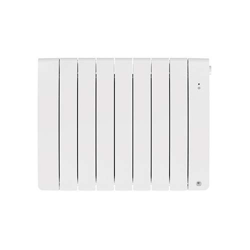 Radiateur connecté chaleur douce 1250W Thermor Bilbao 4 - vue de face