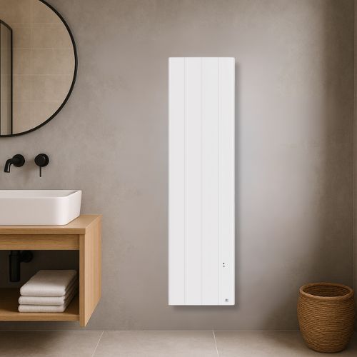 Radiateur chaleur douce vertical blanc 1500W Thermor Bilbao 4 - photo intérieur