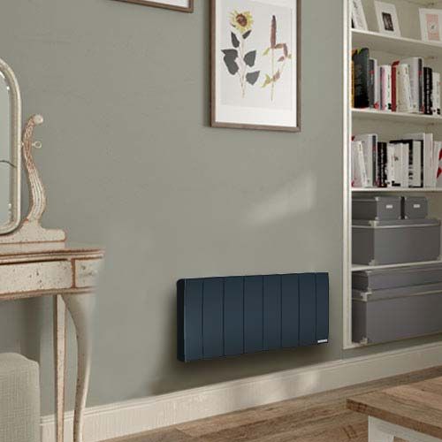 THERMOR Bilbao 3 Radiateur connecté à inertie fluide bas ardoise 700W - 495204