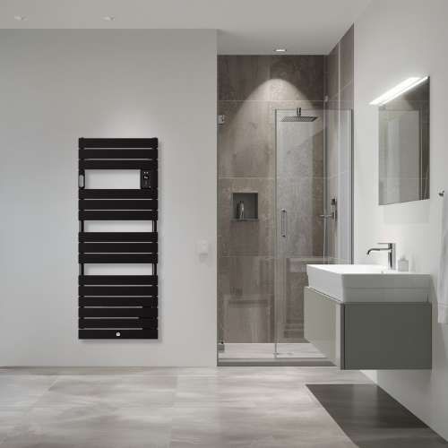 Sèche-serviettes 750W noir carbone THERMOR Riviera 2 - photo intérieur