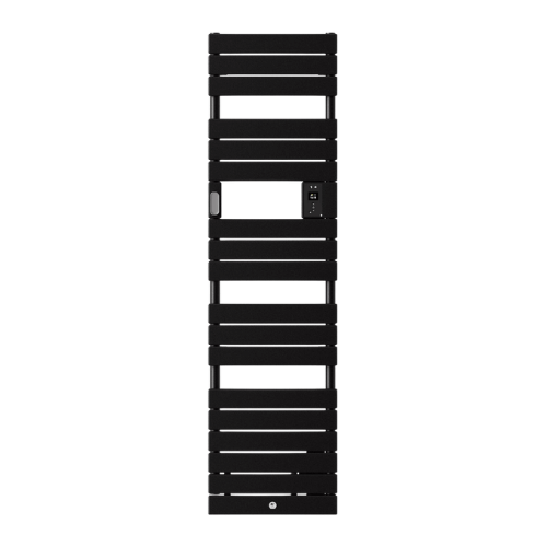 Sèche serviette électrique étroit avec soufflerie Thermor Riviera 2 1750W noir carbone