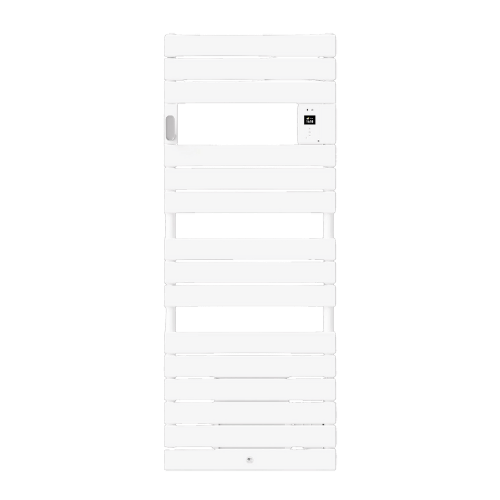 Sèche serviette électrique avec soufflerie Thermor Riviera 2 1500W blanc satin