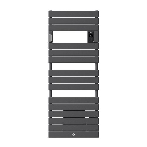 Sèche serviette électrique avec soufflerie Thermor Riviera 2 1500W gris menhir