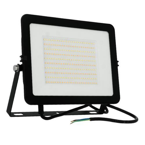 Projecteur extérieur LED extra plat TCIAO 230V 75W/100W 8270lm à 11400lm 3CCT noir réf. TLS8042