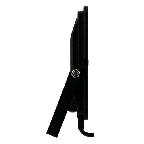 Projecteur extérieur LED extra plat TCIAO 230V 75W/100W 8270lm à 11400lm 3CCT noir réf. TLS8042 - vue de côté