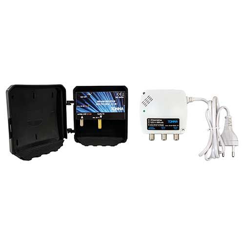 TONNA Kit amplificateur de mât 5G avec alimentation 2 sorties 35DB - 360244