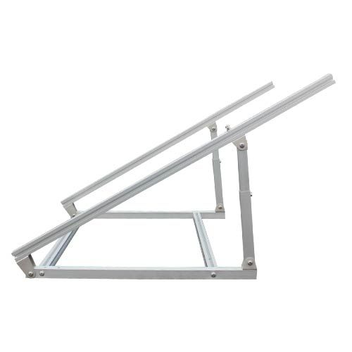 Support de fixation universel pour installation station solaire plug&play - vue de côté