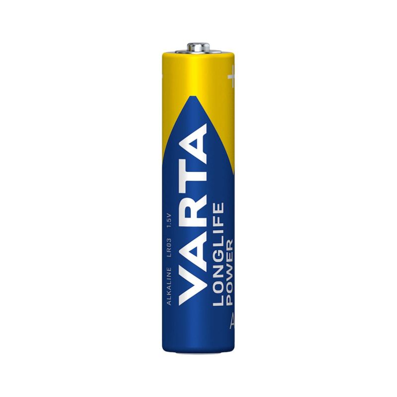 Ces piles LR03 Varta de 1,5V alimentent des appareils électriques gourmands en énergie.