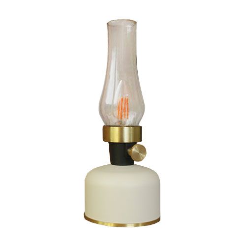 Lanterne LED métal Watt & Home Mistral coloris sable