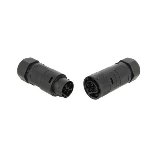 Connectique panneau solaire - Raccord de câble AC triphasé (mâle + femelle)_x000D_