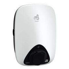 Borne de recharge pour voiture &eacute;lectrique Schneider EVlink Home prise T2S coloris blanc - vue de face