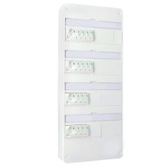 SCHNEIDER Resi9 XE Tableau &eacute;lectrique pr&eacute;&eacute;quip&eacute; 4 rang&eacute;es AUTO